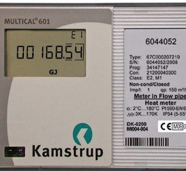 Multical 601 warmtemeter